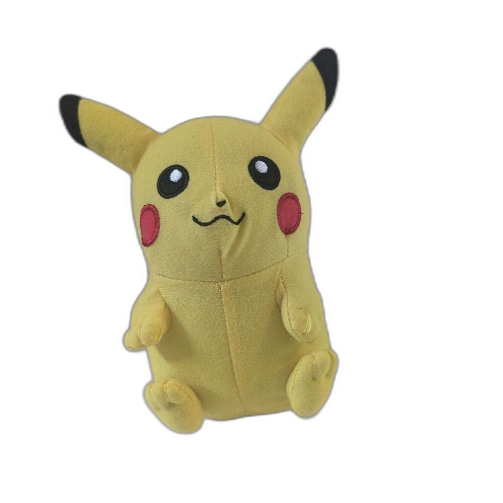 2016 Pokemon Yellow Pikachu Toy Factory Game Freak 10" Plush Stuffed Toy